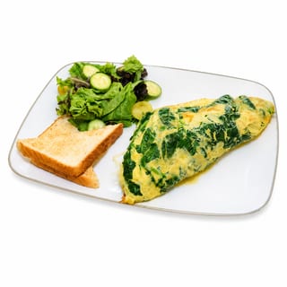 Spinach Omelette