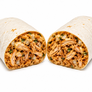 Pulled Chicken Burrito